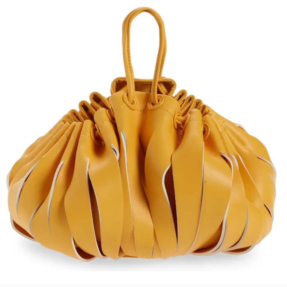 NWT $390 Simon Miller Vegan Slit Scrunch in SUNSET ORANGE!